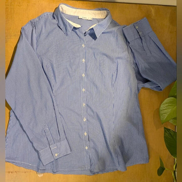👔 Ricki's Stripe Women's Button-Up Shirt, Size 18 - Picture 5 of 5